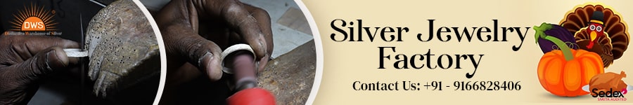 Silver Jewelry Factory in India